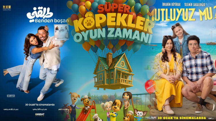 Vizyondaki filmler 30 Ocak-6 Şubat 2026