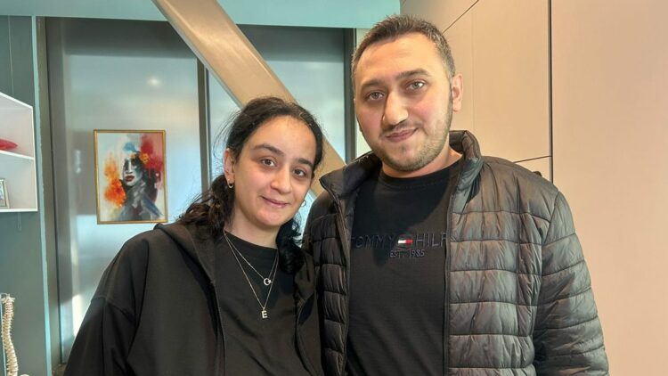 5,5 aylık hamile Nazire'nin beyninden 7 santimetrelik tümör çıkarıldı