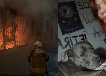 Yalnız yaşadığı evi ateşe verip yangını izledi