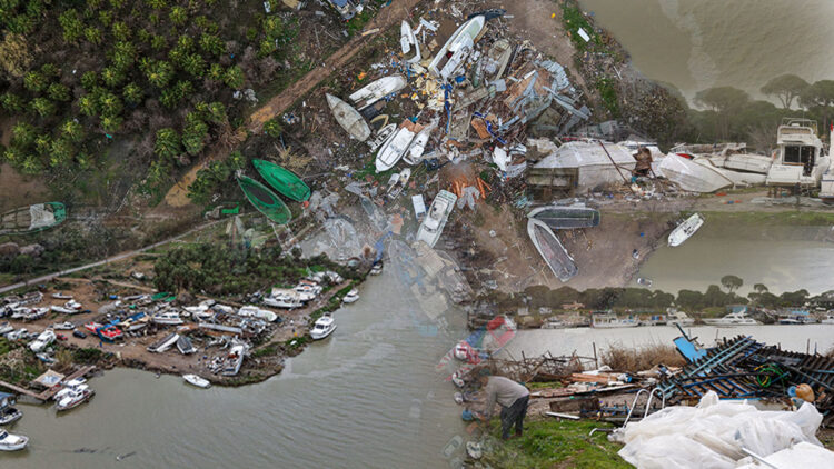 Antalya'da peş peşe hortumlar; seralar yıkıldı, çatılar uçtu