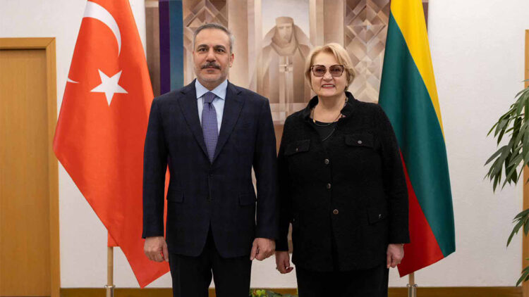 Hakan Fidan, Litvanya Meclis Başkan Yardımcısı ile görüştü