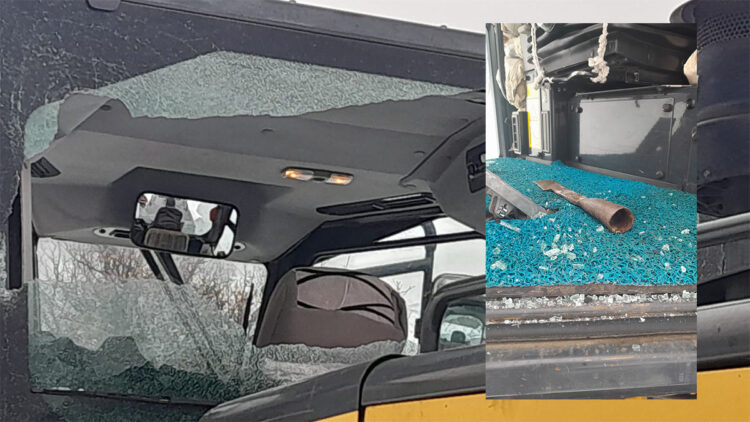 Bingöl'de karla mücadele ekibine saldırı