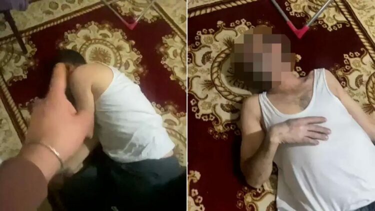 Babasını dövüp görüntüleri amcasına gönderdi, tutuklandı