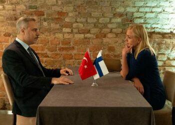Bakan Fidan, Finlandiya Dışişleri Bakanı Valtonen ile bir araya geldi