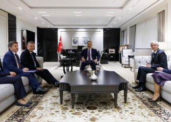 Bakan Fidan, UNRWA Genel Komiseri Lazzarini’yi kabul etti