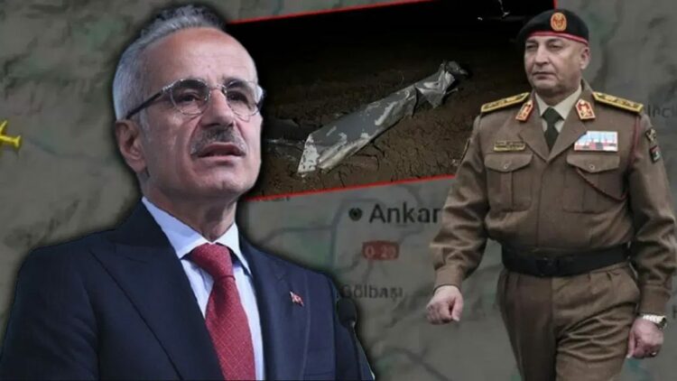 Bakan Uraloğlu'ndan Ankara'da düşen Libya uçağı açıklaması