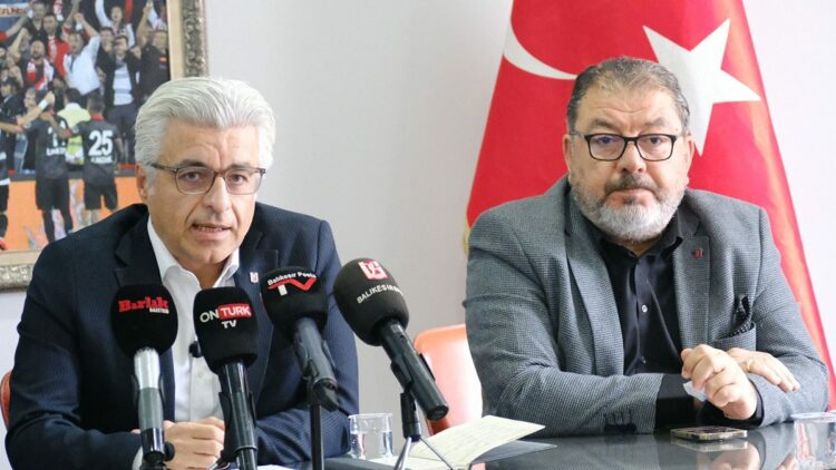 Balıkesirspor'da Başkan Volkan Altınöz dert yandı