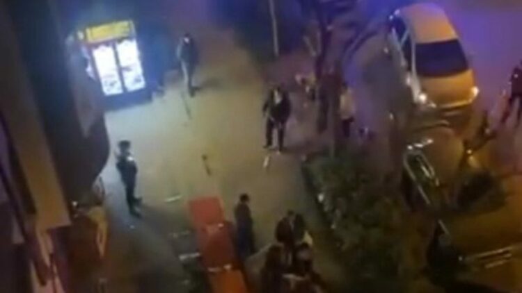 Başakşehir'de trafik kazası sonrası sopalı kavga
