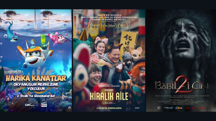 Vizyondaki filmler 2 Ocak-9 Ocak 2026