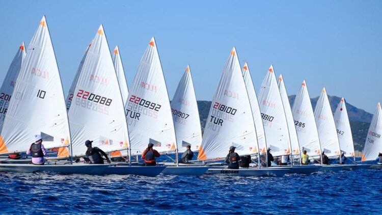 Bodrum açıkları Mandalin Kupası'yla renklendi