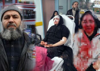 Boşanma aşamasındaki eşini kaldırım taşıyla ağır yaralayan şüpheli tutuklandı