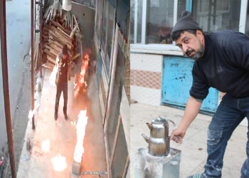Çay demlemek için ateşe benzin döken fırıncı: Son anda kurtuldum