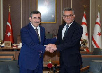 Cevdet Yılmaz KKTC Cumhurbaşkanı Erhürman ile görüştü