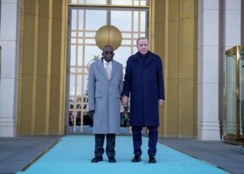 Cumhurbaşkanı Erdoğan, Nijerya Cumhurbaşkanı Tinubu'yu resmi törenle karşıladı