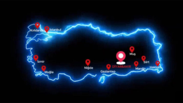 Diyarbakır merkezli 11 ilde ‘Sanal Kıskaç’ operasyonu