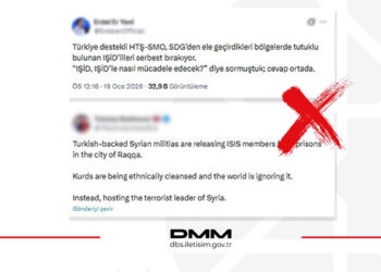 Türkiye'nin desteği ile DEAŞ'lı teröristlerin serbest bırakıldığı iddiası asılsızdır