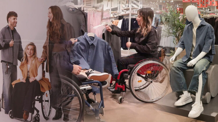 Engelli bireyler için engelsiz giyim koleksiyonu