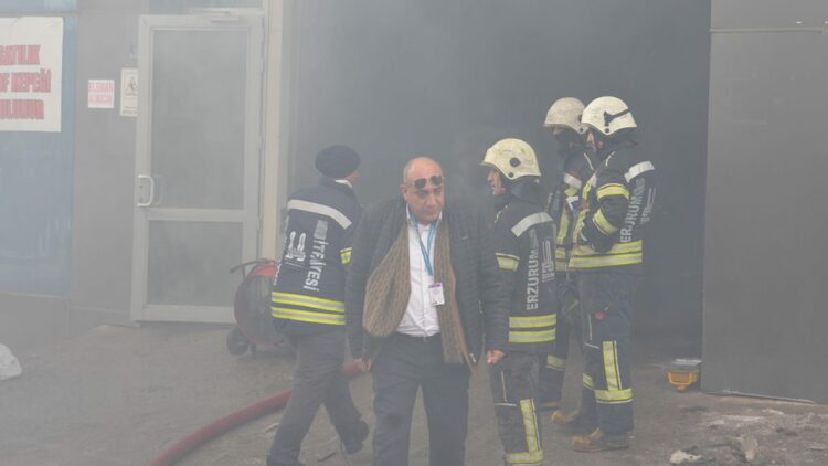 Erzurum'da iş yerinde patlama; yangın çıktı, 2 ölü