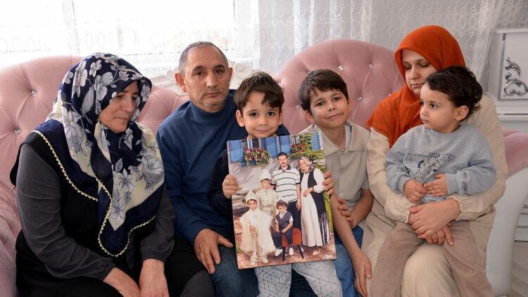 Erzurum'daki yangında 3 işitme engelli çocuk babasız kaldı