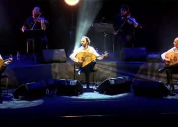 Filistinli 3 kardeşten oluşan ‘Le Trio Joubran’ müzik grubu Bursa’da konser verdi