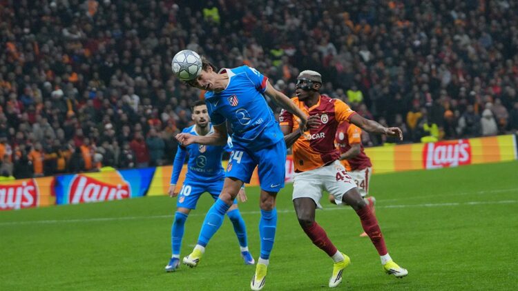 Galatasaray, Atletico Madrid ile 1-1 berabere kaldı