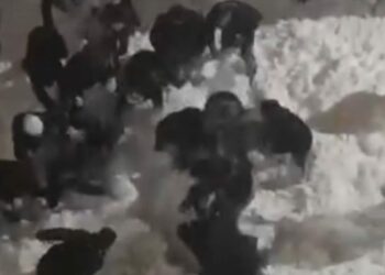 Hakkari'de çatıdan düşen kar kütlesinin altında kalan 2 öğrenci yaralandı