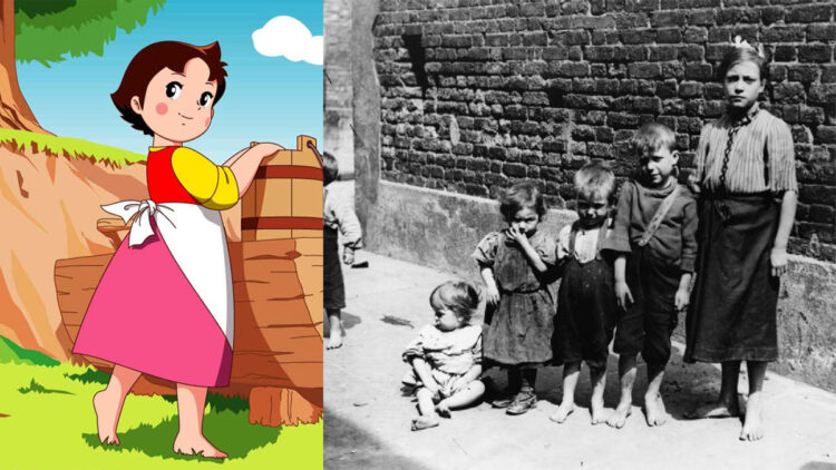 Heidi'nin çıplak ayakları