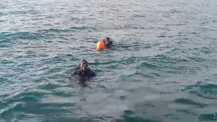 Adalar açıklarında denize düşen kişi bulunamadı