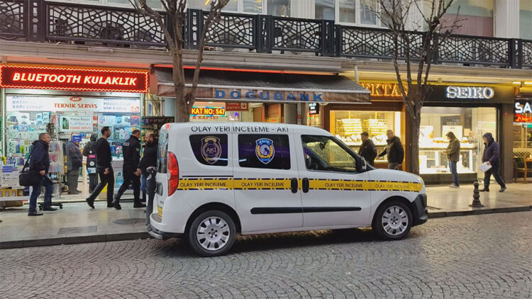 Doğubank iş hanına silahlı saldırı