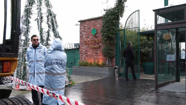 Kuruçeşme'deki gece kulübünde yıkım başladı