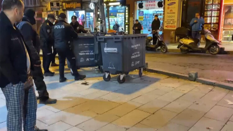 Şişli'de çöp konteynerinde başsız ceset bulundu