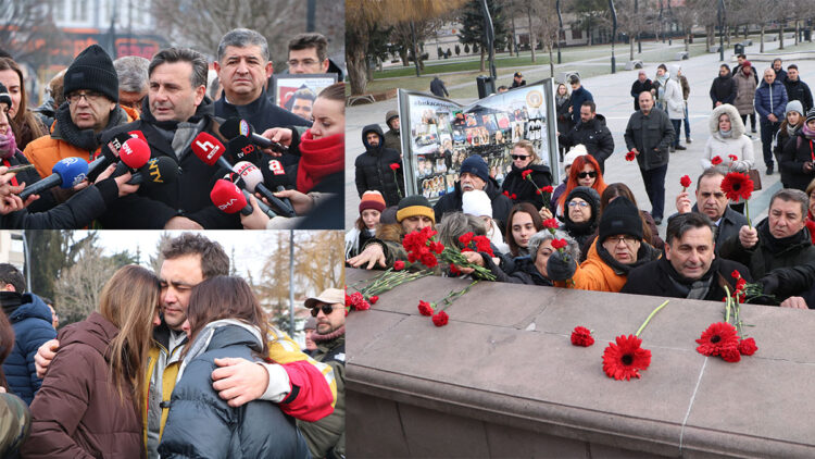 Kartalkaya yangınında ölenler için sessiz yürüyüş