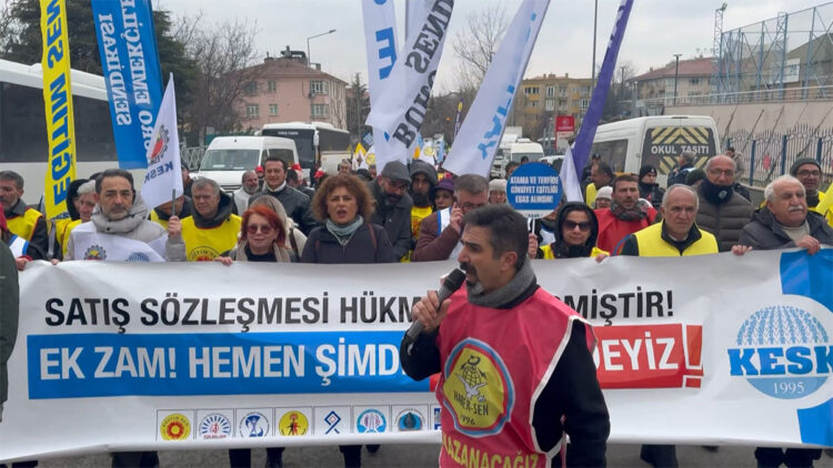 KESK, maaşlara ek yüzde 20 artış istiyor