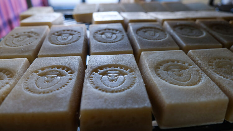 Koyun yününden elde ettiği keratinden sabun üretti