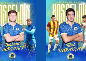 Menemen FK Göztepe patentli iki genç oyuncuyu renklerine bağladı