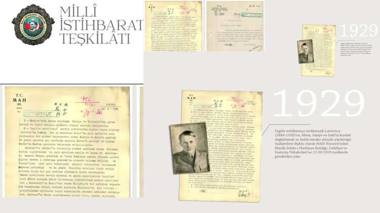 MİT, İngiliz ajan 'Arabistanlı Lawrence' ile ilgili belgeyi paylaştı