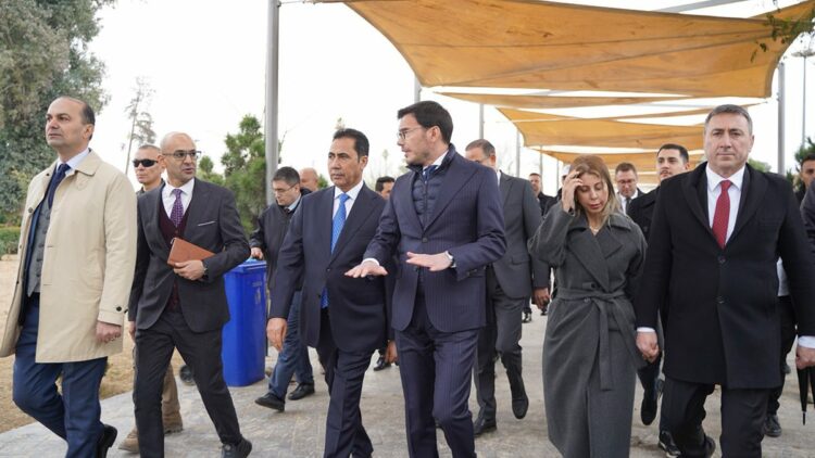 Musul'da 'Devlet Bahçeli Hatıra Ormanı' kuruldu