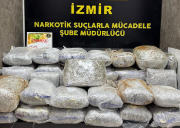 Otomobilden 65 kilo skunk çıktı; 1 tutuklama