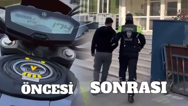 Hatay'da otoyolda hız yapan motosiklet sürücüsüne 45 bin TL ceza