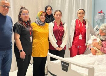 Osmaniye'de 2026 yılının ilk bebeği 'Elin' oldu