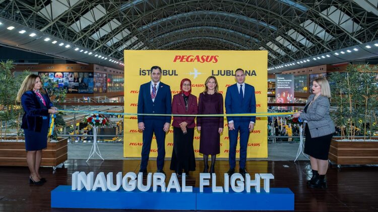 Pegasus, Slovenya'nın başkenti Ljubljana seferlerine başladı