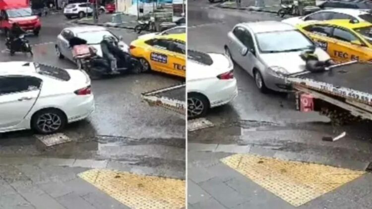 Pendik'te aynasını kıran motokuryeyi aracıyla ezen sanığa 7 yıl 9 ay hapis