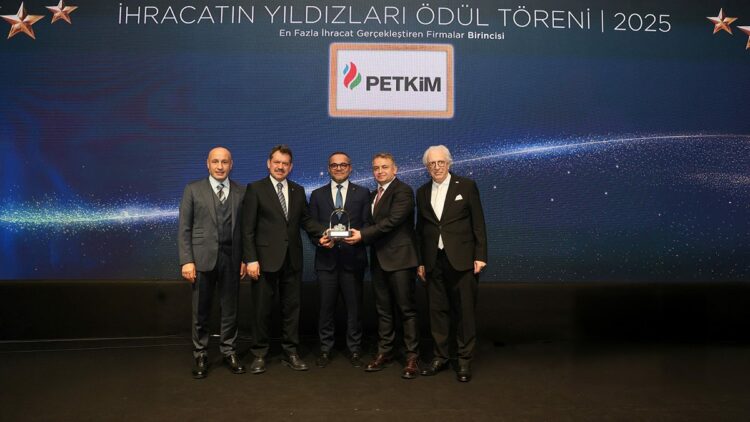 Petkim, ‘İhracatın Yıldızları 2025’ listesinde ilk sırada yer aldı