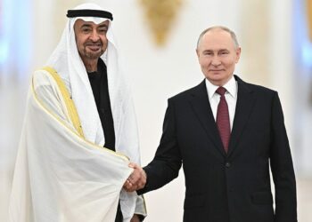 Putin ile BAE Devlet Başkanı Al Nahyan'ın görüşmesi başladı