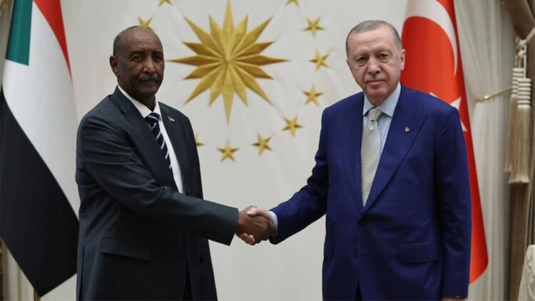 Sudan Egemenlik Konseyi Başkanından Cumhurbaşkanı Erdoğan’a teşekkür