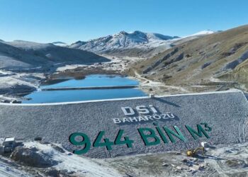 Sivas'taki Ulaş Baharözü Barajı'nda su tutuldu