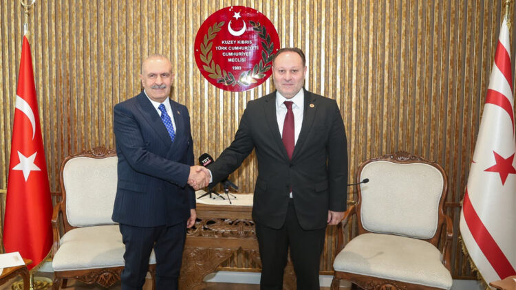 TBMM AB Uyum Komisyonu Başkanı, Ziya Öztürkler ile görüştü