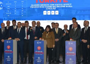 TOKİ Mardin kura çekimleri yapıldı; İşte isim listesi...