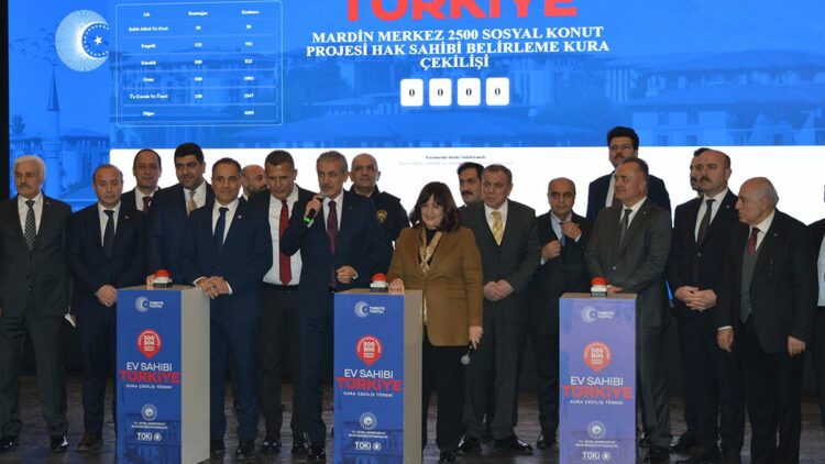 TOKİ Mardin kura çekimleri yapıldı; İşte isim listesi...