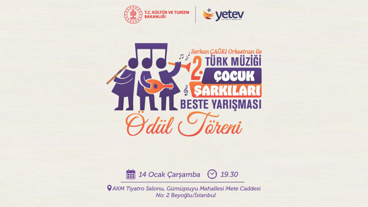 Türk Müziği Çocuk Şarkıları Beste Yarışması sonuçlandı